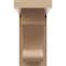 Ekena Millwork 3"W x 6"D x 6"H Classic Alma Rough Cedar Woodgrain TimberThane Corbel, Primed Tan CORUR03X06X06ALMRCPR - alternate 4